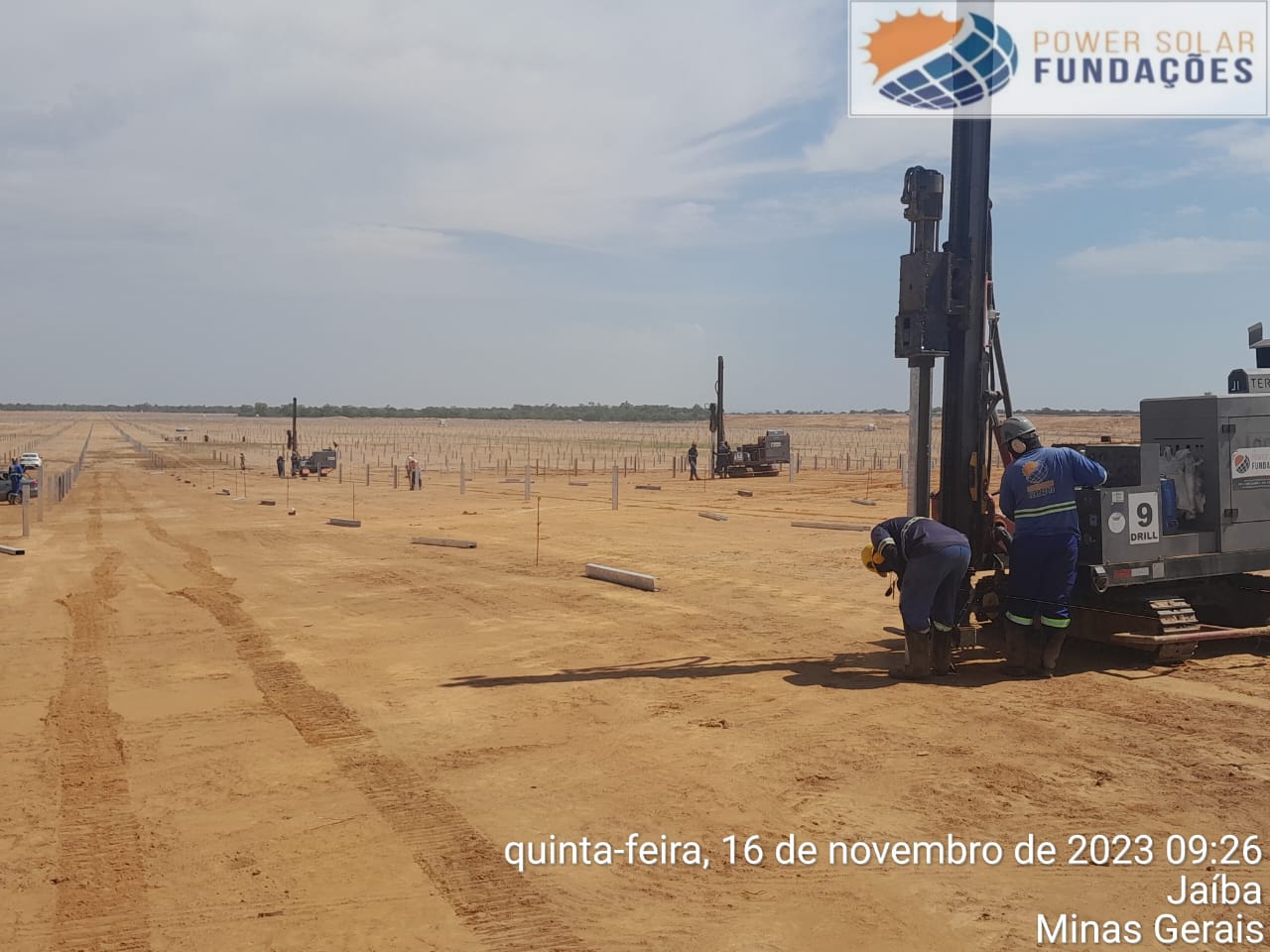 Usina fotovoltaica – Sol de Jaiba – Jaiba.MG