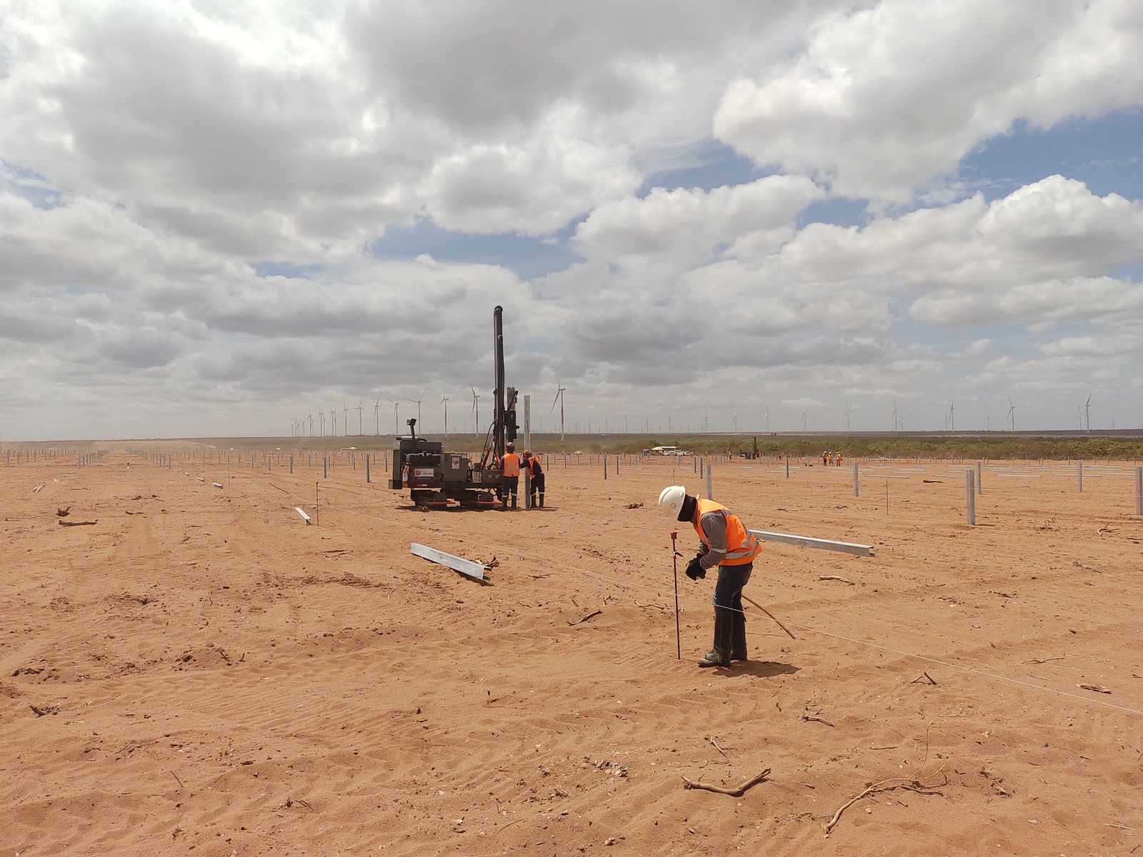 Usina fotovoltaica – Serra do Mel I e II – Serra do Mel.RN